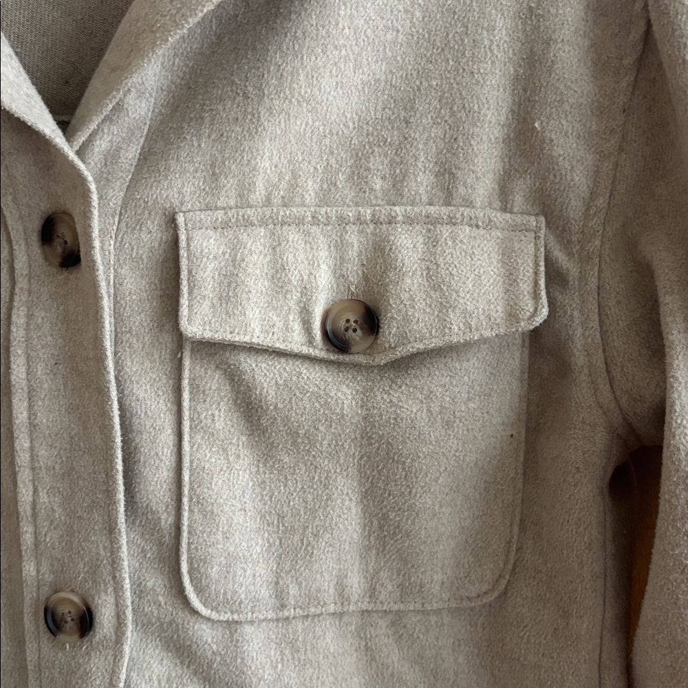 Felt Shacket - Picture 2 of 5